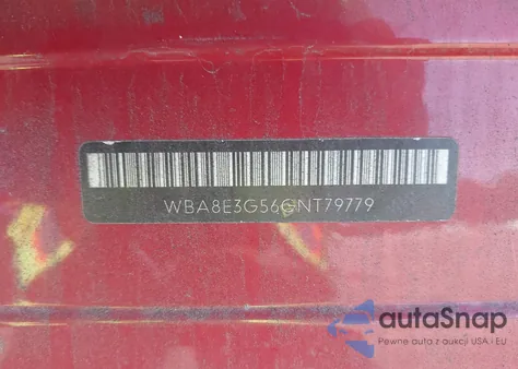 2016 BMW 328I xDrive z USA, uszkodzony, nr VIN WBA8E3G56GNT79779